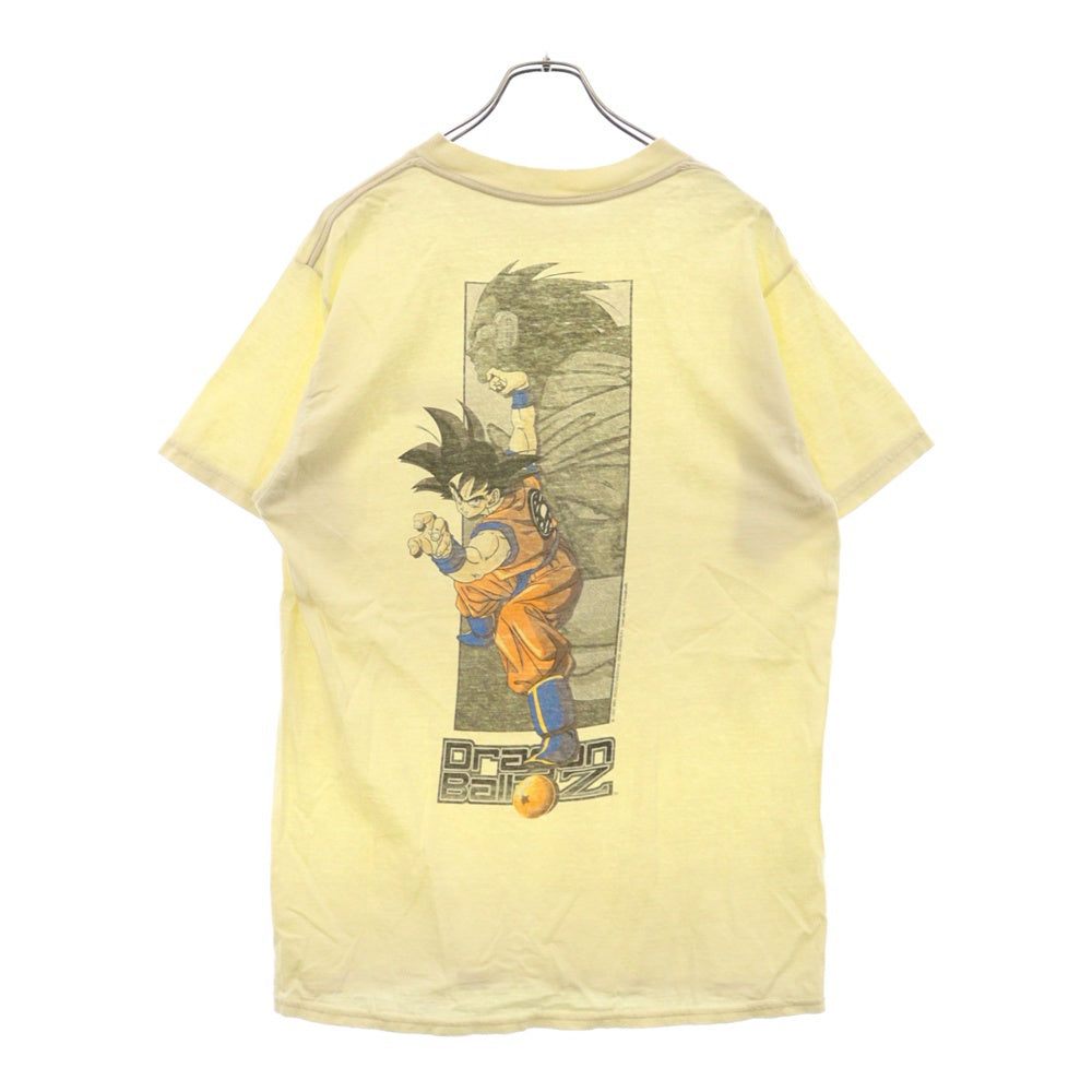 VINTAGE(ヴィンテージ) 90s Dragon Ball Z Tee ドラゴンボールZ ラディッツ カカロット バッグフォトプリント半袖Tシャツ イエロー
