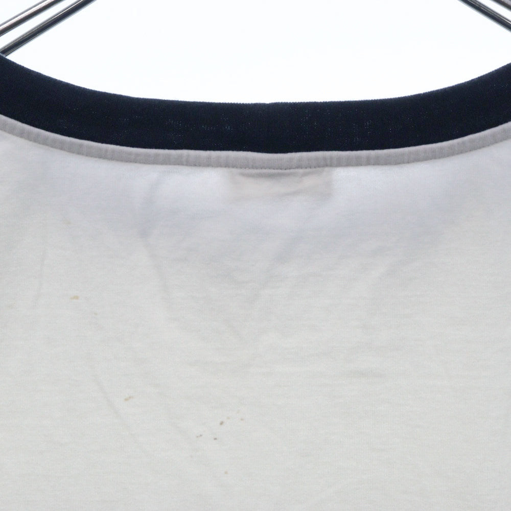 CELINE(セリーヌ) 23AW フロントロゴプリント ルーズ半袖Tシャツ ホワイト 2X49I671Q