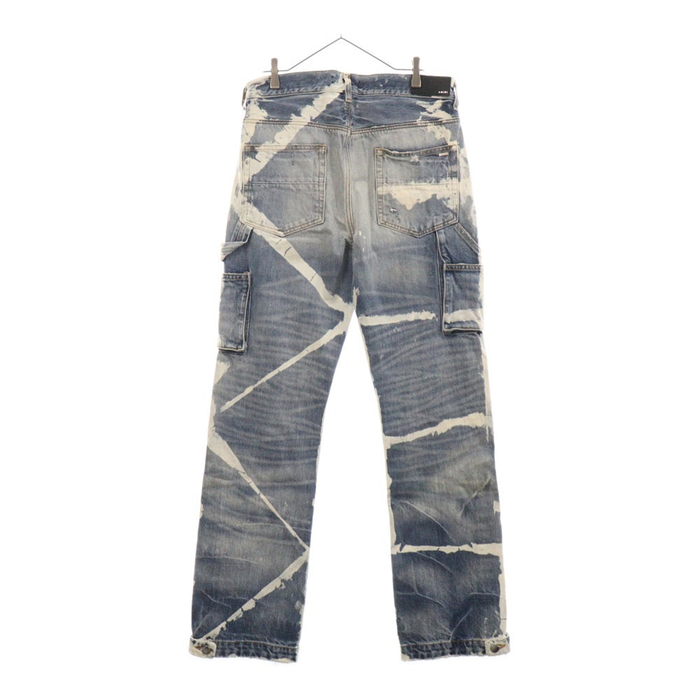 AMIRI(アミリ) BLEACH CARPENTER ブリーチ カーペンター デニムパンツ インディゴPF23MDF033-875