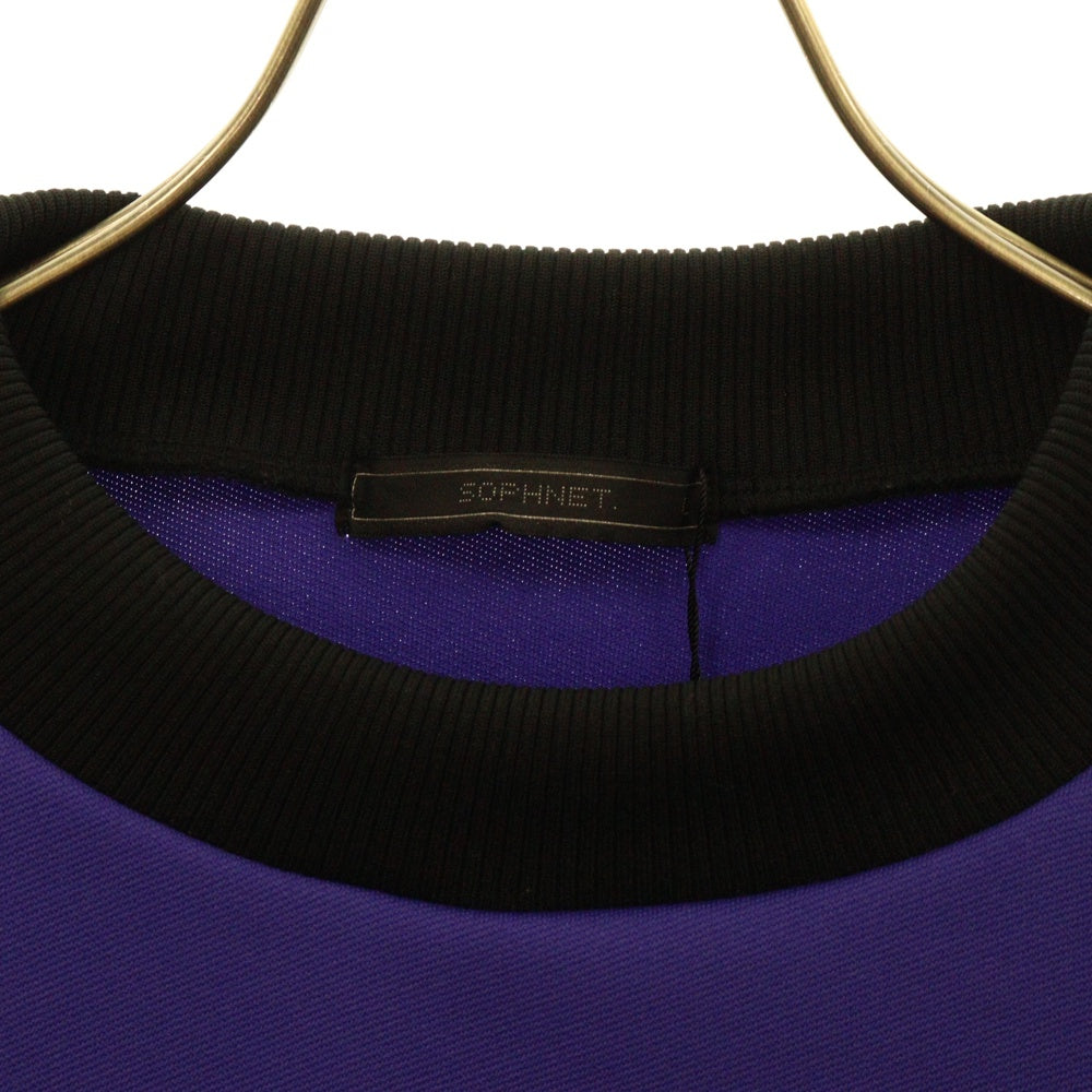 SOPHNET.(ソフネット) 23SS POCKET BAGGY TEE SOPH-230061 ポケットバギーTシャツ 半袖 パープル
