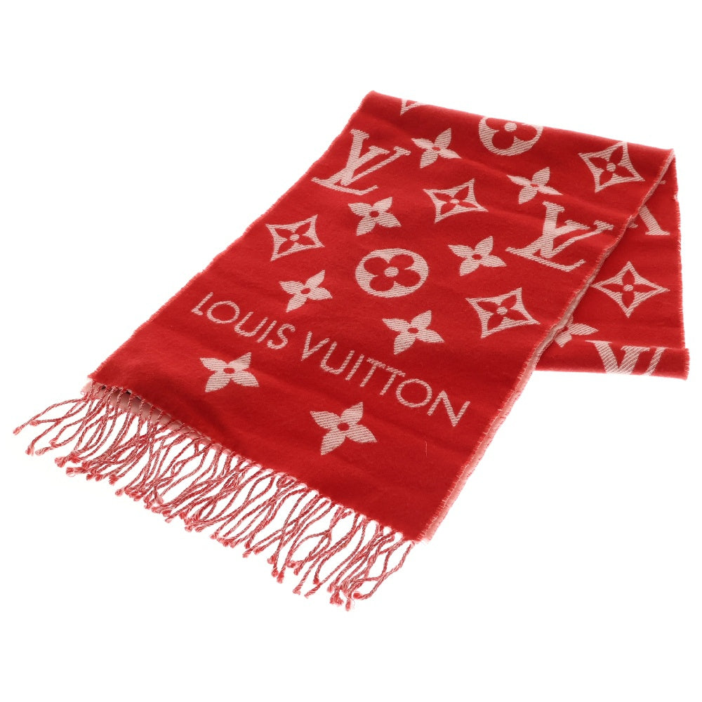 LOUIS VUITTON(ルイヴィトン) M78196 モノグラム エシャルプ LV エセンシャル マフラー レッド