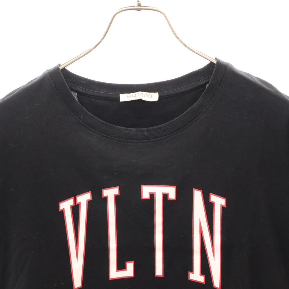 VALENTINO(ヴァレンチノ) VLTN フロント半袖Tシャツ ブラック 2V3MG13D96S