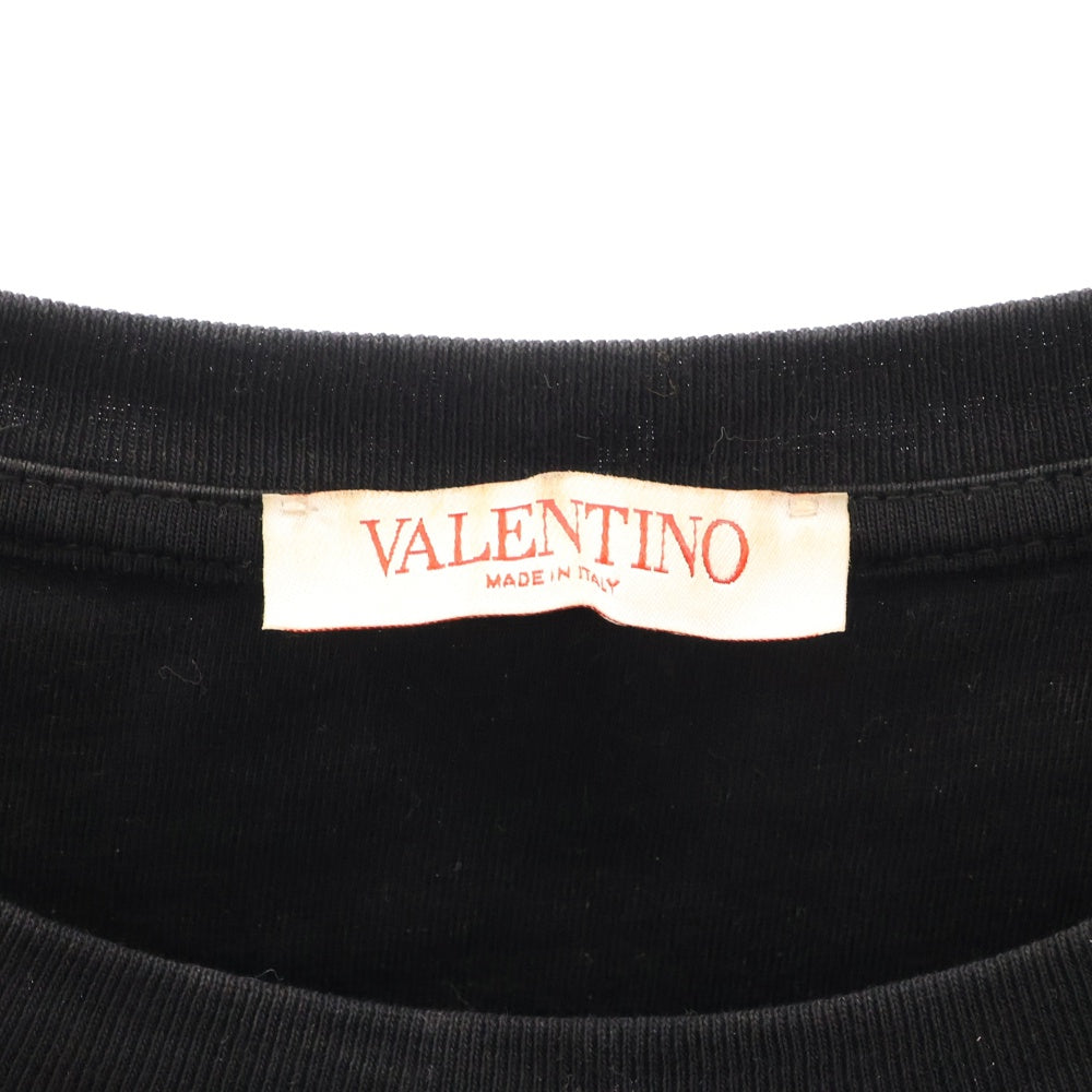 VALENTINO(ヴァレンチノ) VLTN フロント半袖Tシャツ ブラック 2V3MG13D96S