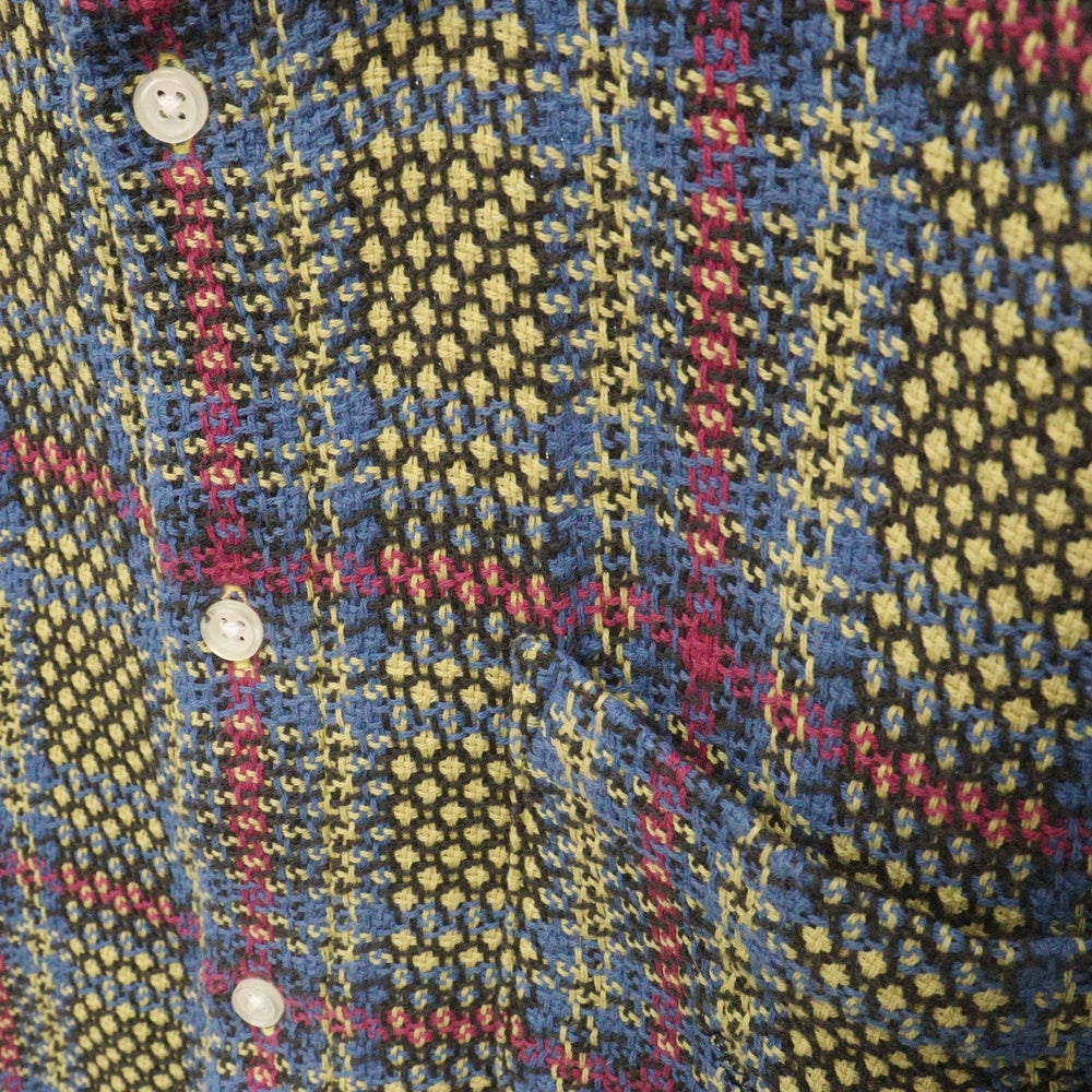 SUPREME(シュプリーム) 23SS basket weave plaid shirt バスケット ウィーブ チェック 長袖 シャツ マルチ