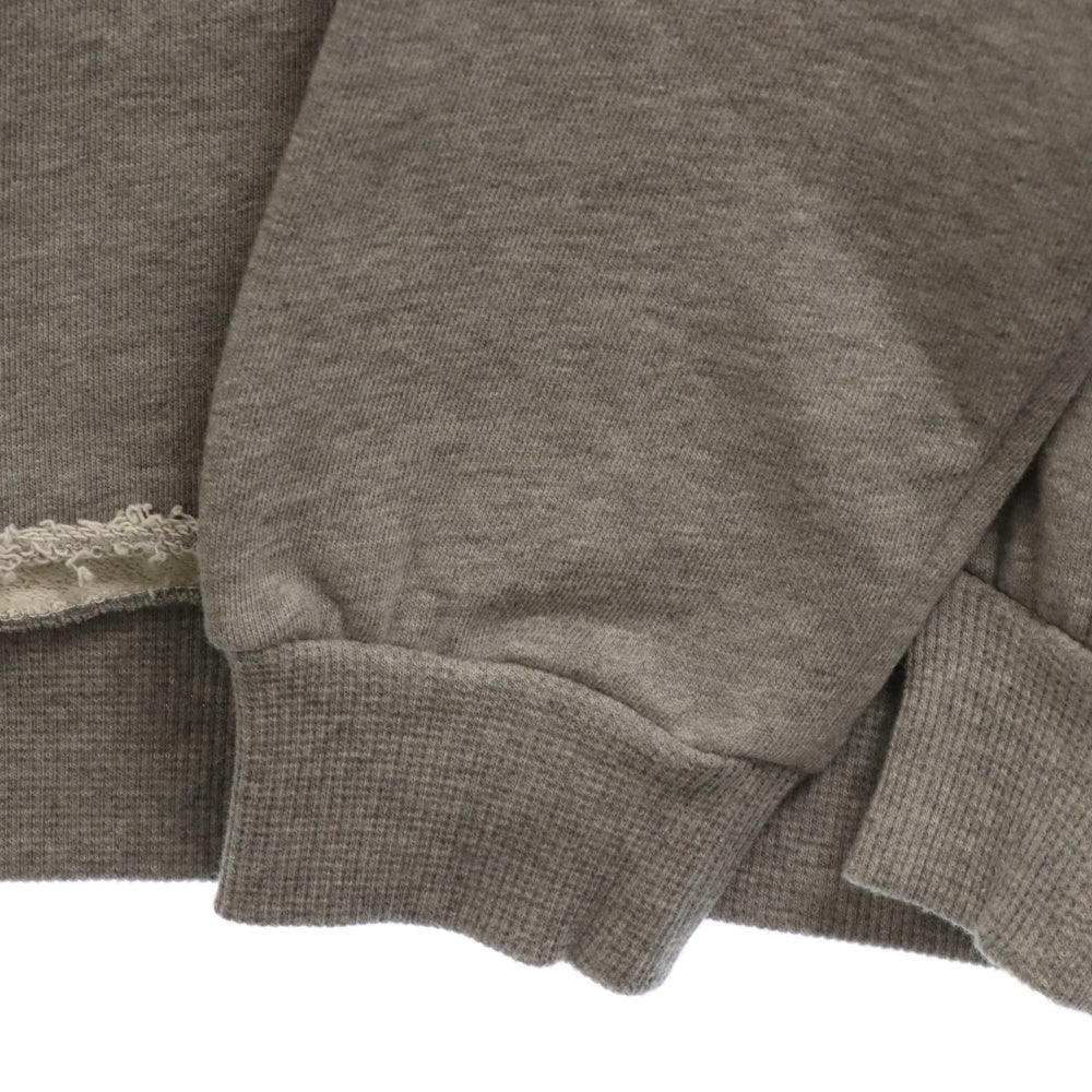CELINE(セリーヌ) 21SS Loose Cotton Sweatshirt With Studs 2Y309052H スタッズルーズコットンスウェットシャツ プルオーバーパーカー フーディ グレー