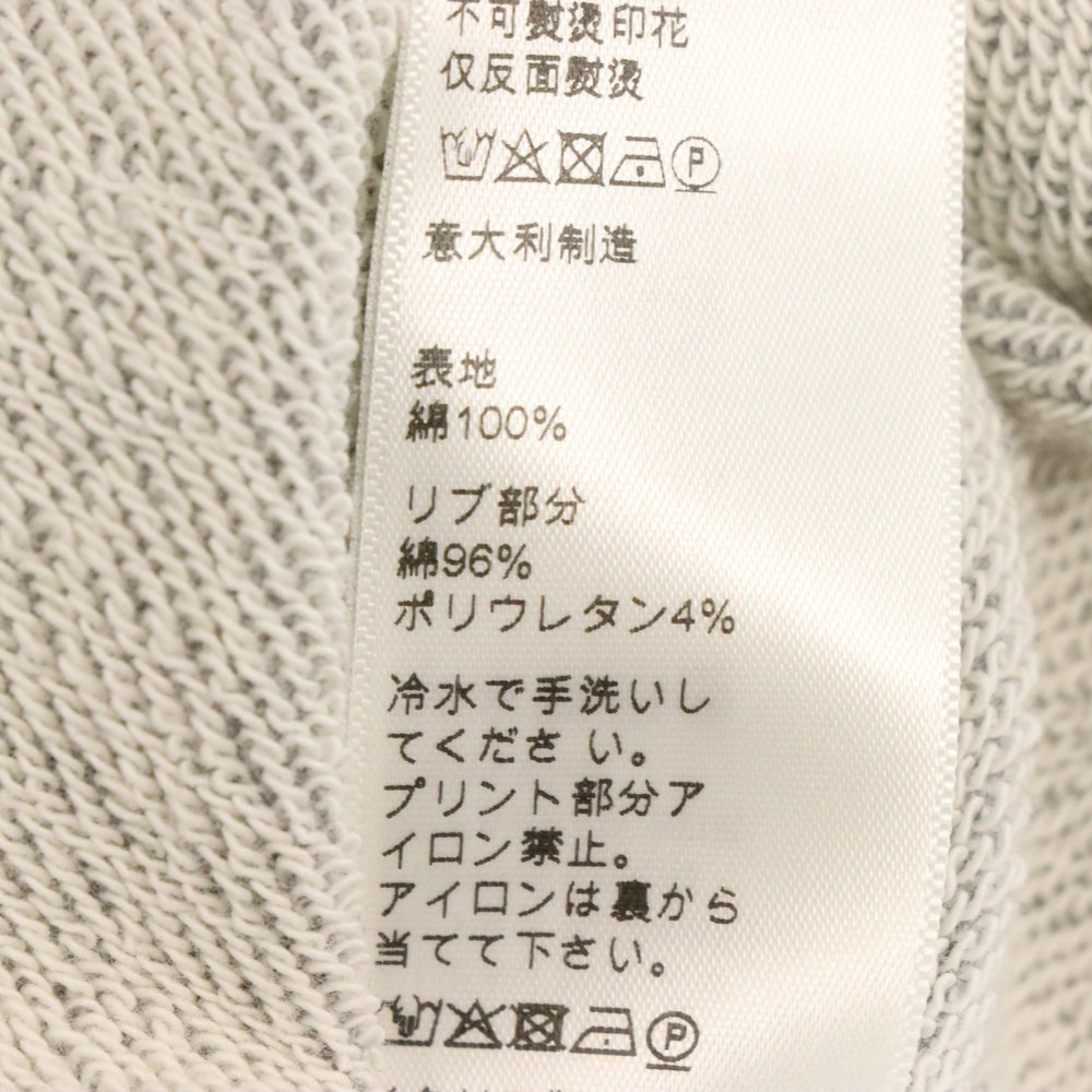 CELINE(セリーヌ) 21SS Loose Cotton Sweatshirt With Studs 2Y309052H スタッズルーズコットンスウェットシャツ プルオーバーパーカー フーディ グレー