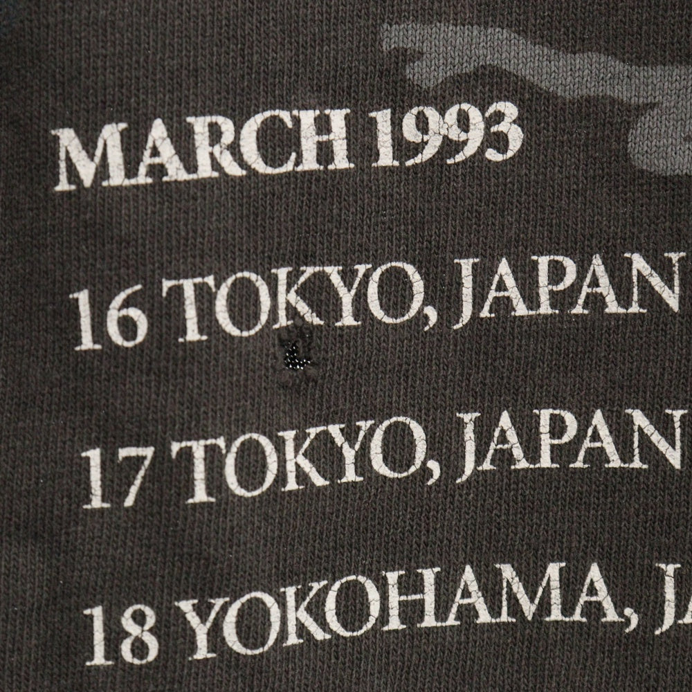 VINTAGE(ヴィンテージ) 90s VINTAGE METALLICA メタリカ ツアー 半袖 Tシャツ ブラック