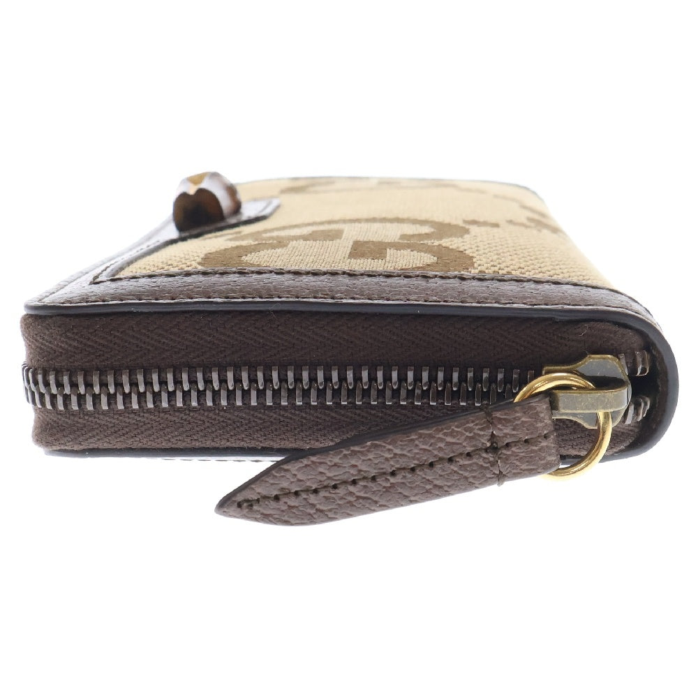GUCCI(グッチ) ジャンボGG バンブー ロングウォレット 長財布 ブラウン 658634