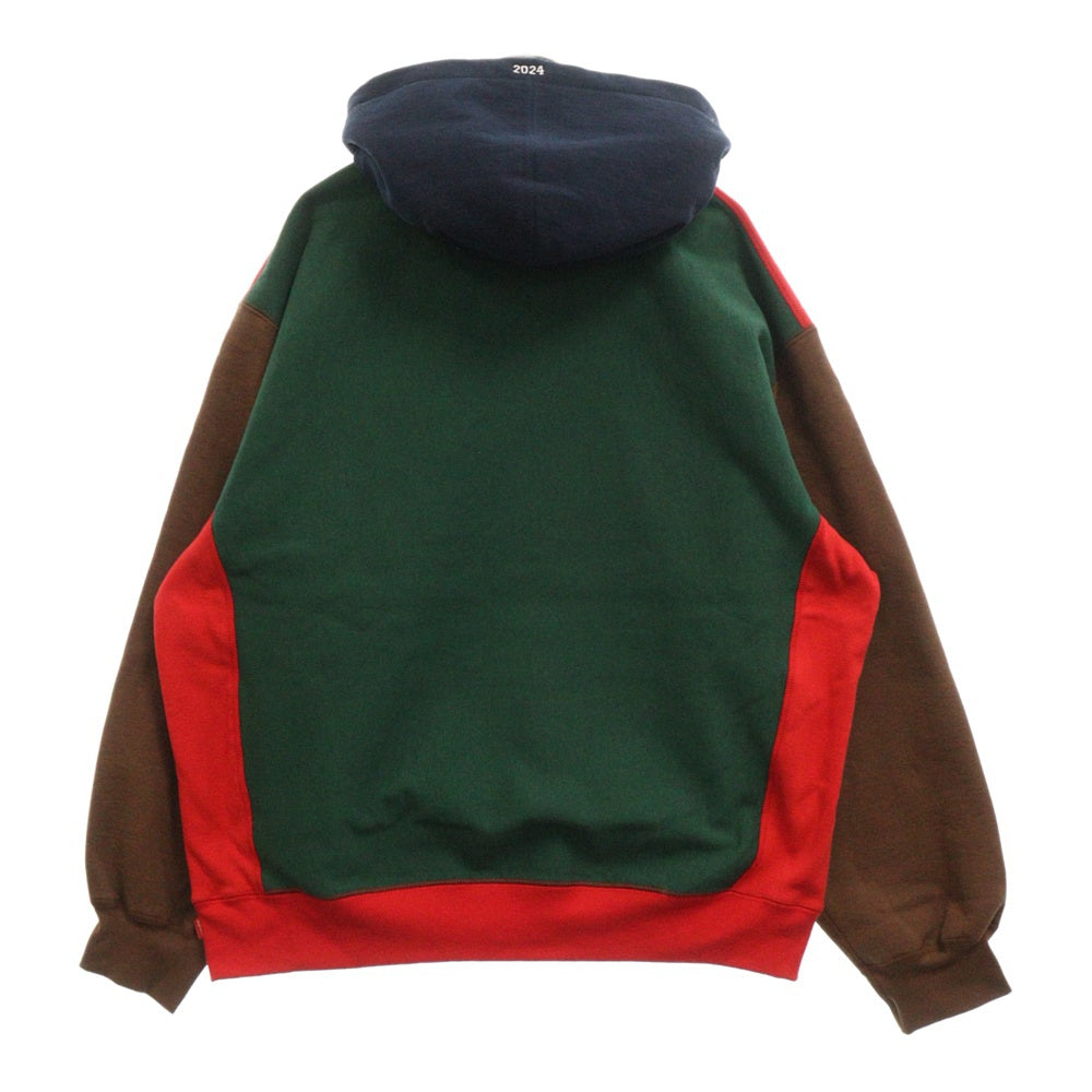 SUPREME(シュプリーム) 24AW Box Logo Hooded Sweatshirt ボックスロゴ スウェットプルオーバーパーカー フーディー レッド/ブラウン/グリーン