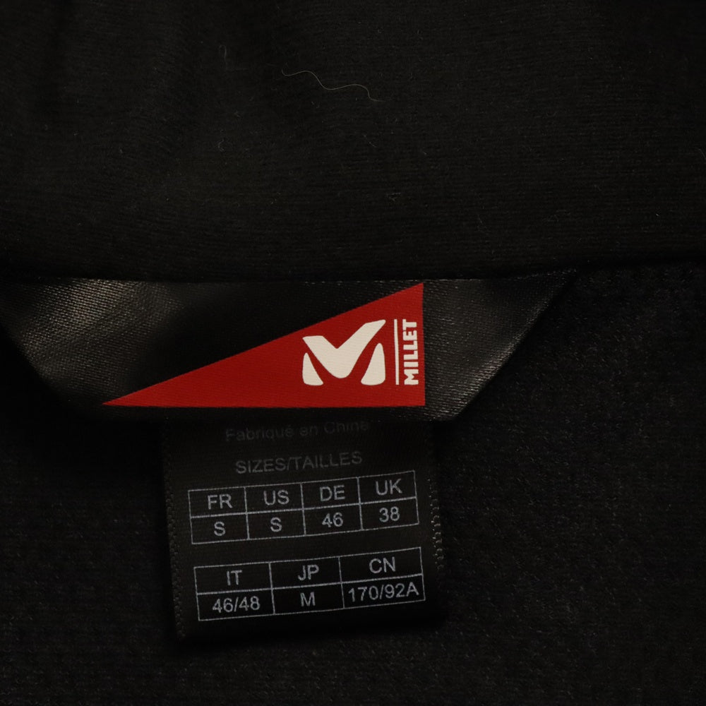 MILLET(ミレー) GRANDS MONTETS GTX JKT GORE TEX ジップアップ マウンテンジャケット ゴアテックス ブラック MIV7858