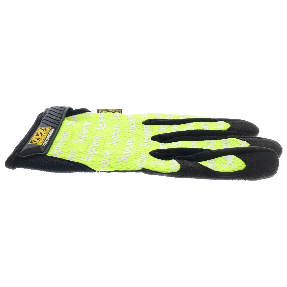 SUPREME(シュプリーム) 17SS ×Mechanix Wear Original Work Gloves Yellow メカニックスウェア オリジナル ワーク グローブ 手袋 ネオンイエロー