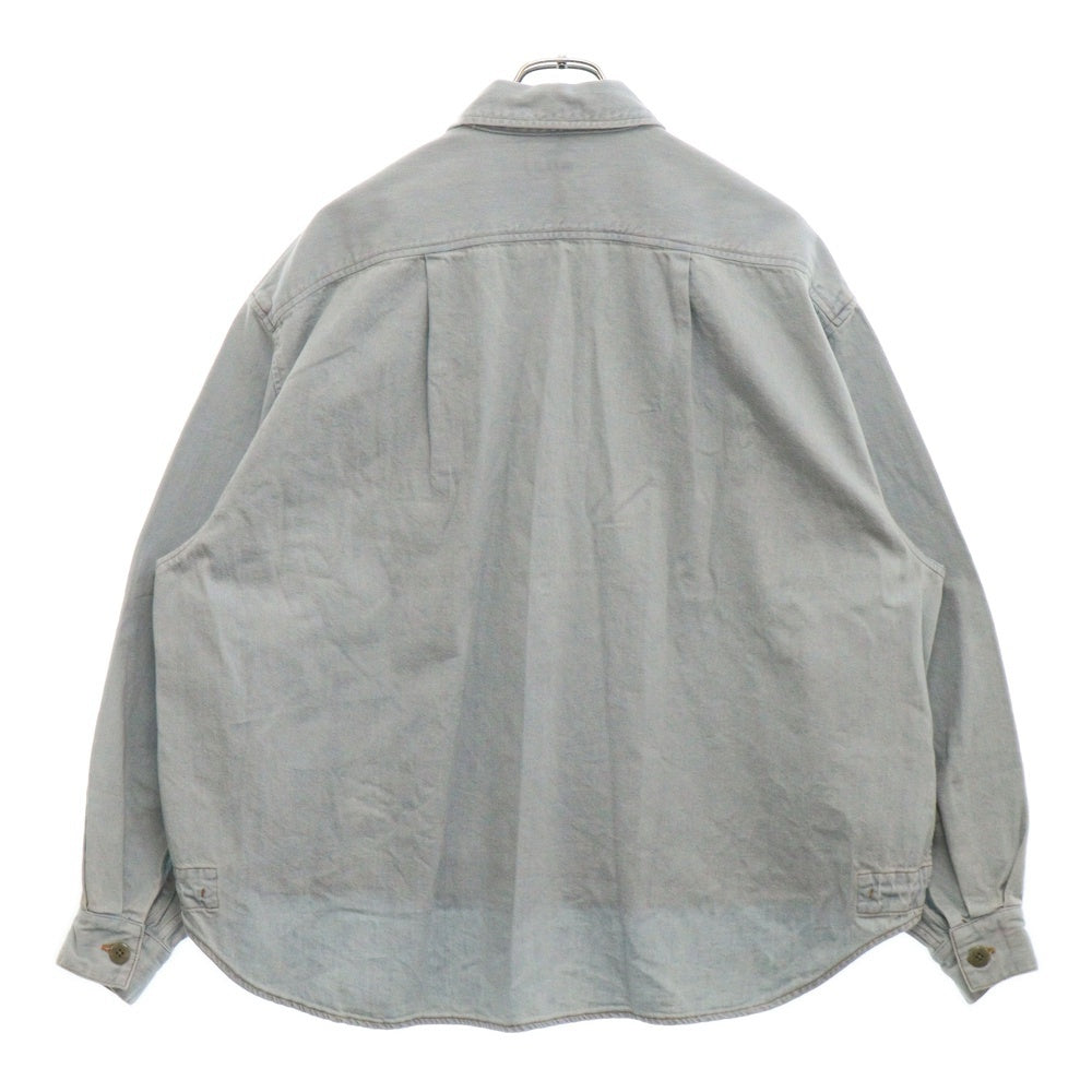 KAPITAL(キャピタル) 8oz Denim Shirt EK-1588LS ハーフボタン デニムシャツ インディゴ