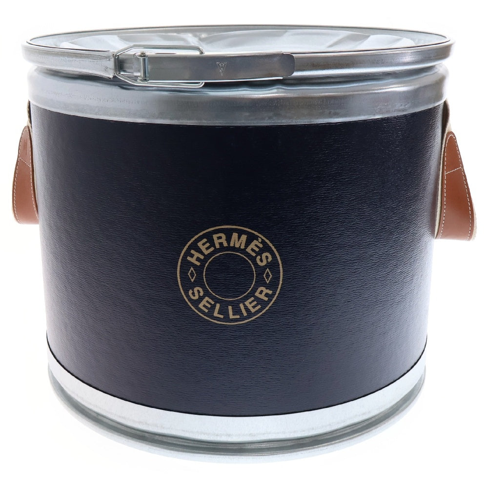 HERMES(エルメス) セリエ サドルボックス スモール 馬具入れ ネイビー