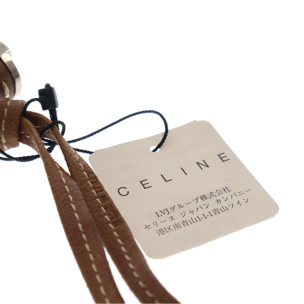 CELINE(セリーヌ) レザーデザイン ネックストラップ ライターケース 106453TOC ブラウン