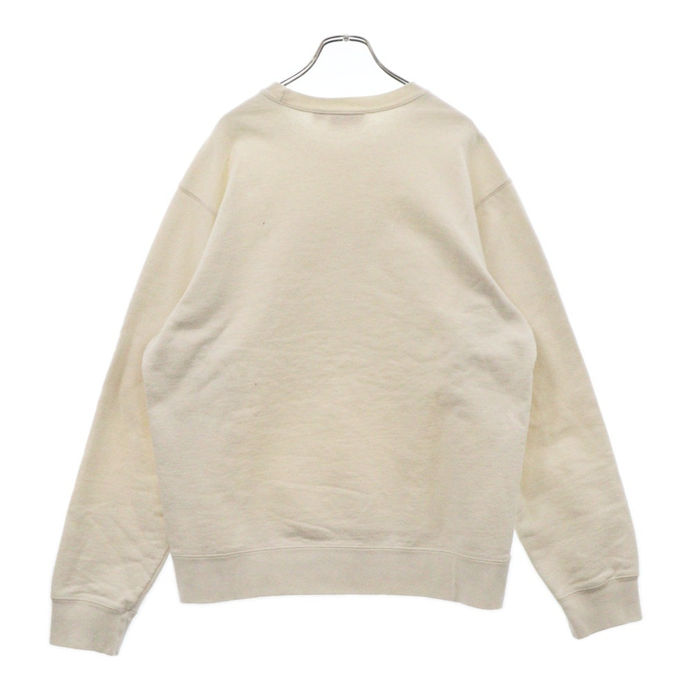 SUPREME(シュプリーム) 20SS Cutout Logo Crewneck カットアウト ロゴ クルーネック スウェット トレーナー ナチュラル