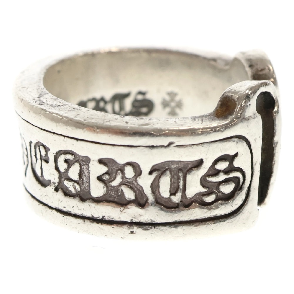 CHROME HEARTS(クロムハーツ) LG SCROLL LABEL ラージスクロールラベル シルバーリング シルバー 11号