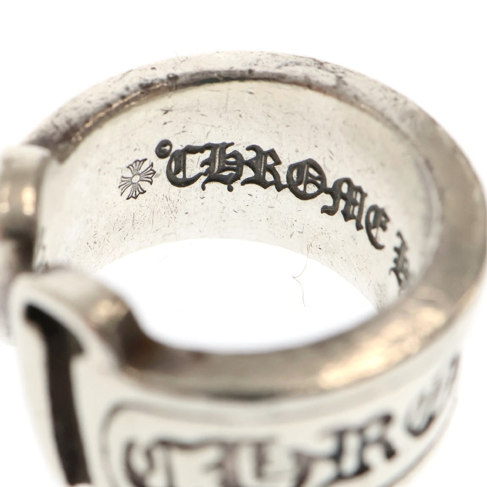 CHROME HEARTS(クロムハーツ) LG SCROLL LABEL ラージスクロールラベル シルバーリング シルバー 11号