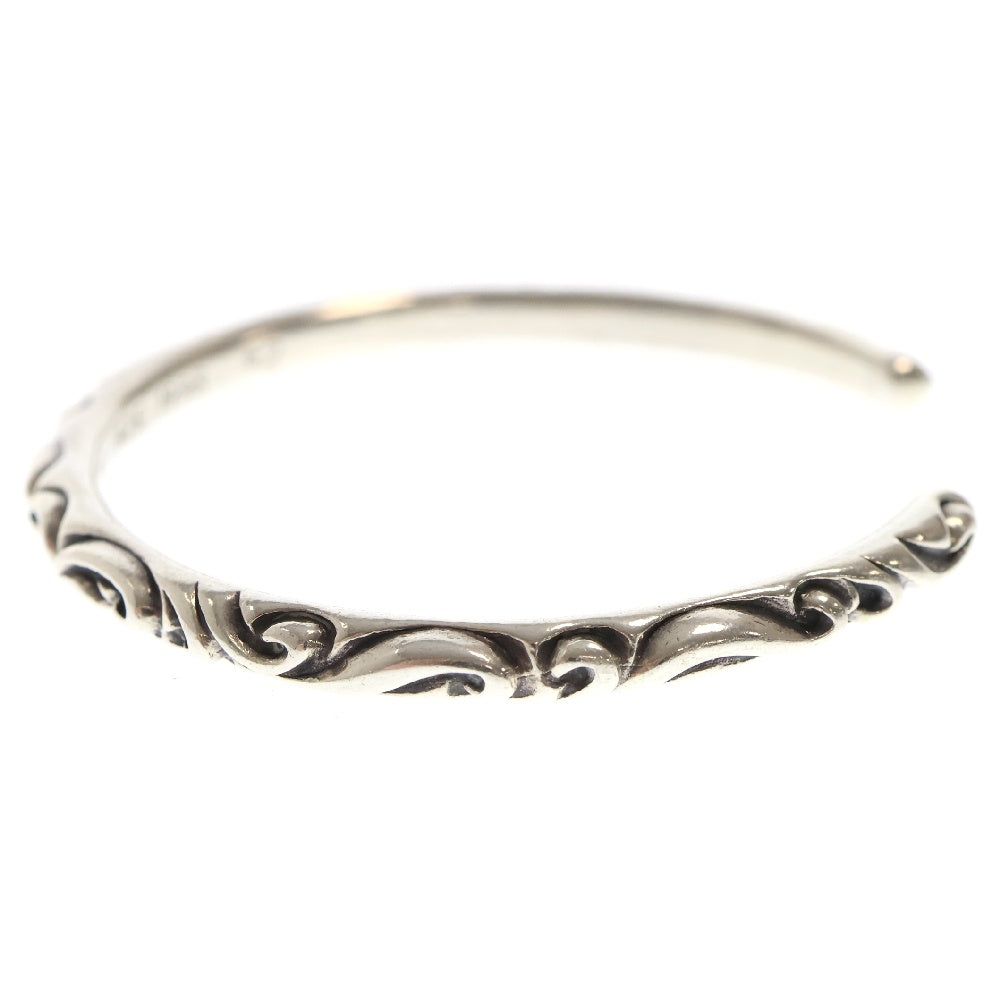 CHROME HEARTS(クロムハーツ) BANGLE SCROLL スクロールバンドバングル ブレスレット シルバー