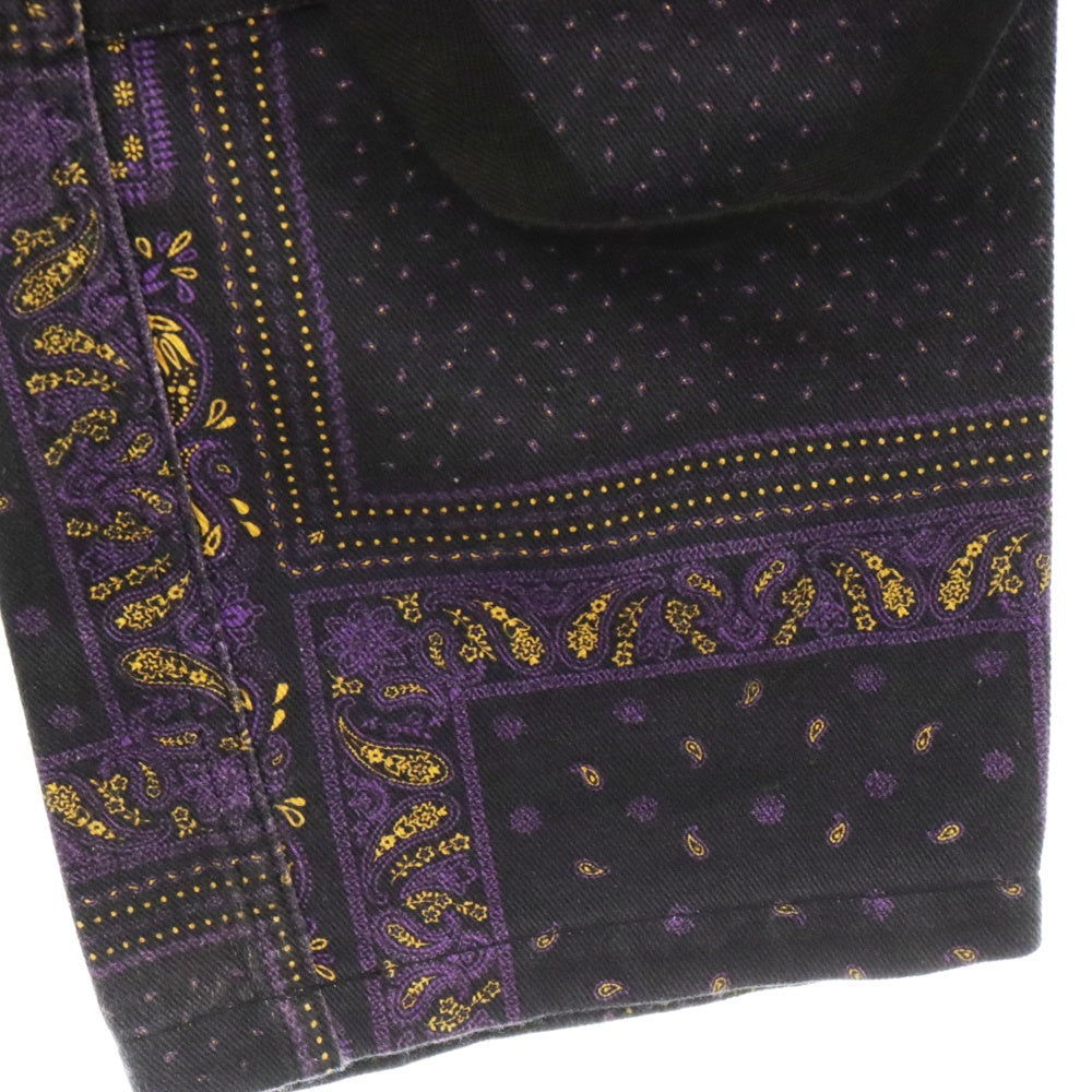 ROGIC(ロジック) Paisley Bontage Pants NB-002 NUBIAN限定 ペイズリー柄 カーゴパンツ パープル