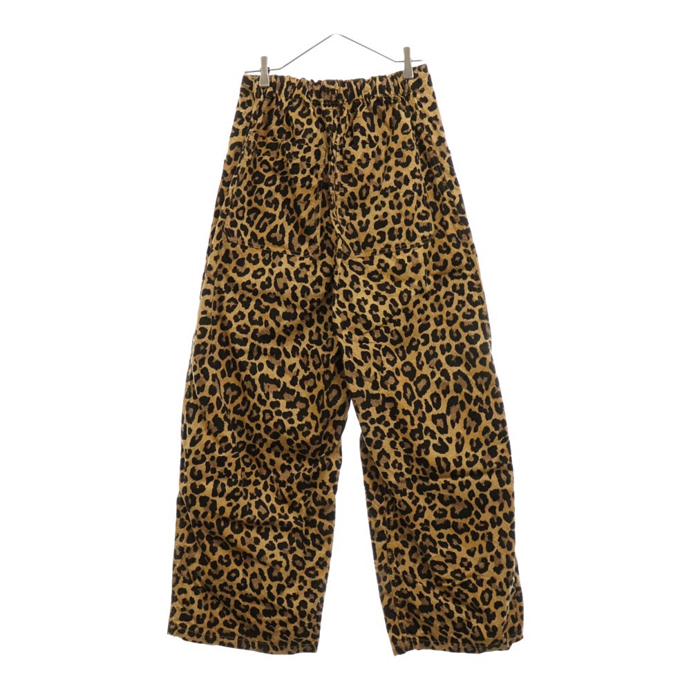 KAPITAL(キャピタル) Leopard Easy Pants レオパード イージーパンツ イエロー K2409LP009