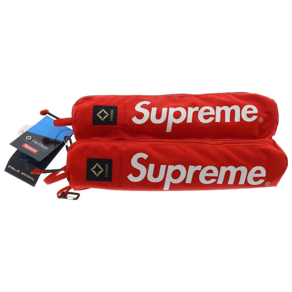 SUPREME(シュプリーム) 23AW ×Helinox Set of 2 Tactical Field Stool ヘリノックス タクティカルフィールドスツール 2セット 折りたたみイス レッド