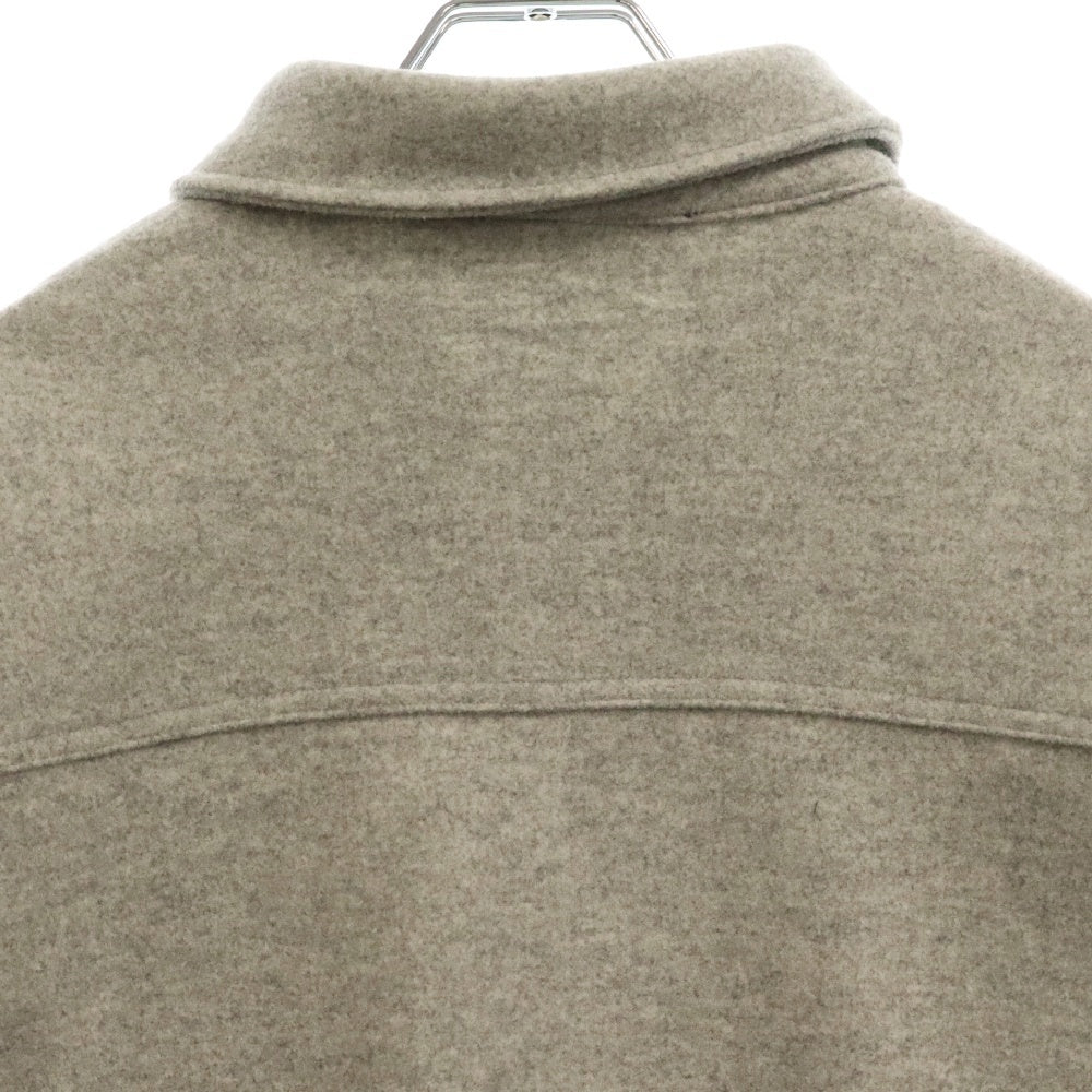 KITH(キス) Boiled Wool Warden Overshirt ウール オーバー シャツ ジャケット グレー