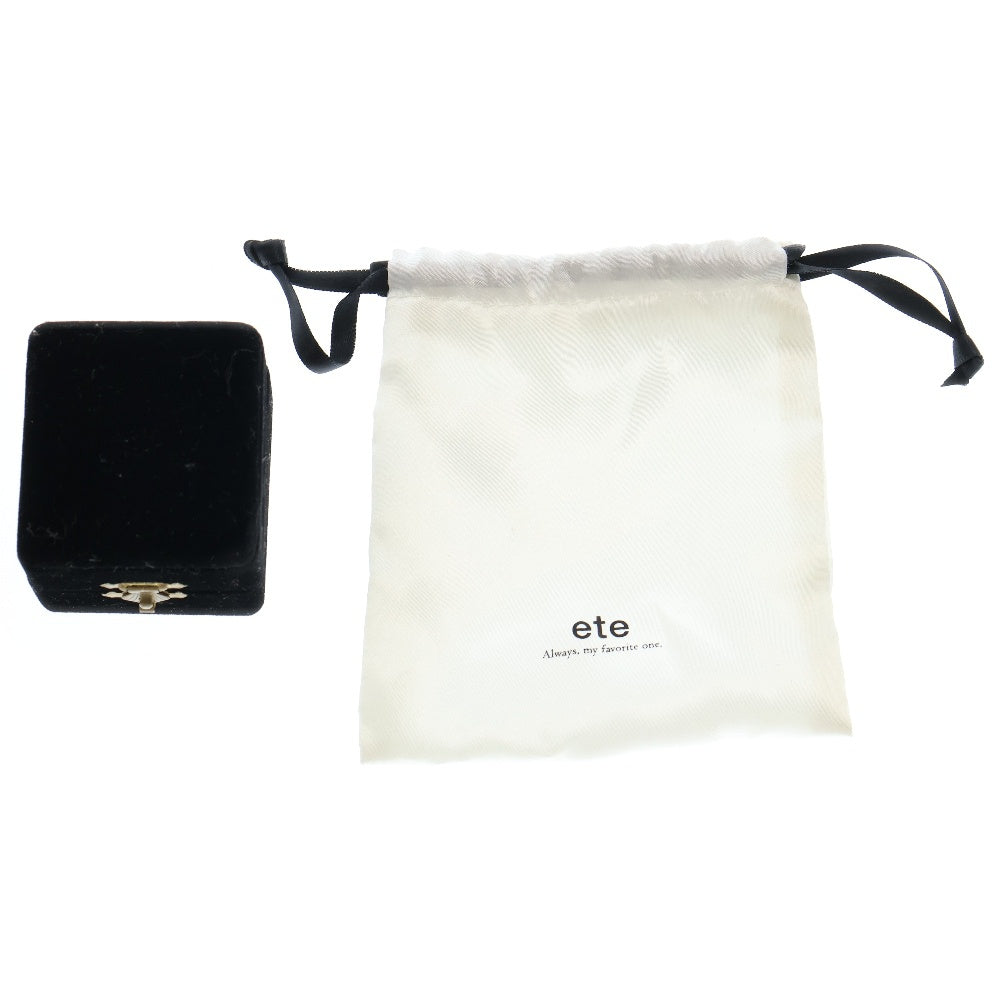 ete(エテ) K18YG 0.10ct ダイヤモンド リング ゴールド