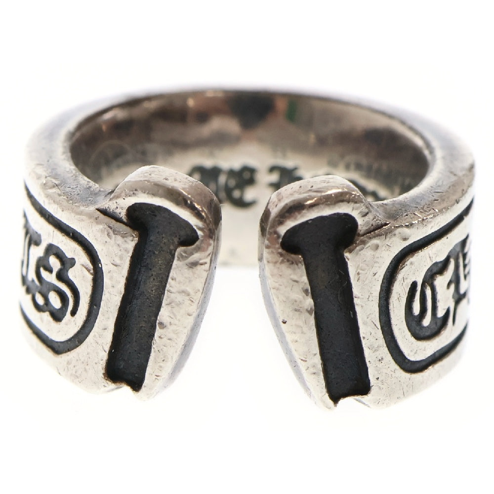 CHROME HEARTS(クロムハーツ) LG SCROLL LABEL ラージスクロールラベルリング シルバーリング シルバー