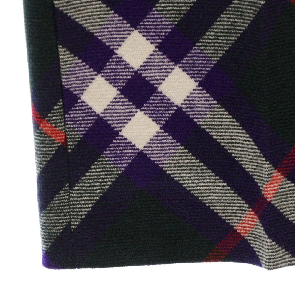 BURBERRY(バーバリー) 24SS チェックトラウザーロングパンツ グリーン 8079159