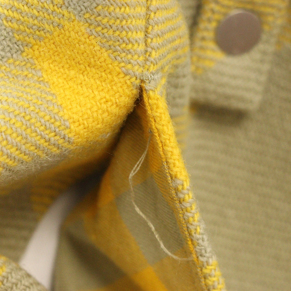 BURBERRY(バーバリー) 24SS チェックトラウザーロングパンツ イエロー 8079153