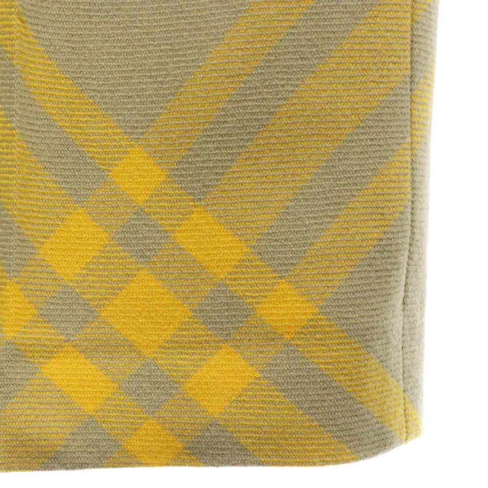 BURBERRY(バーバリー) 24SS チェックトラウザーロングパンツ イエロー 8079153
