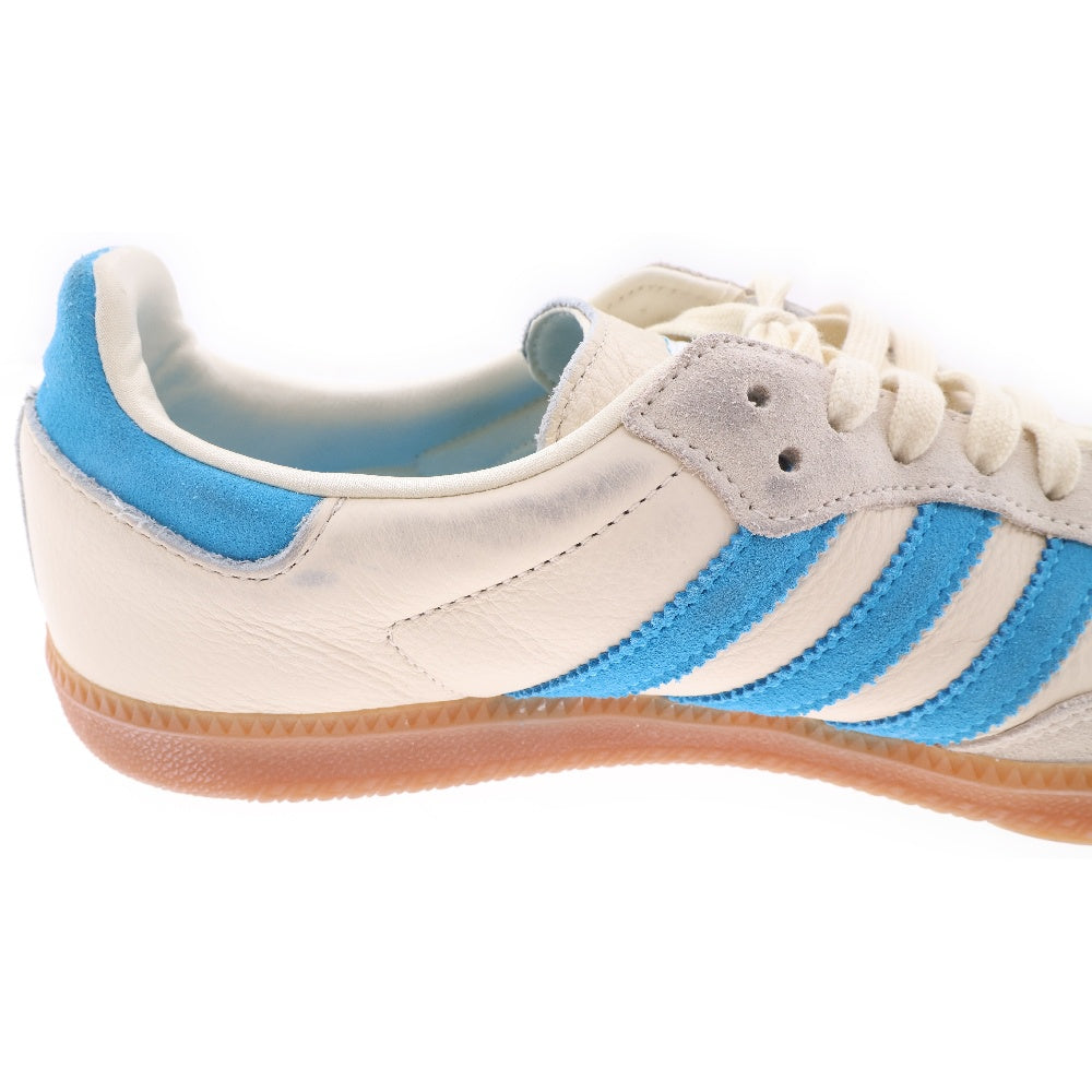 adidas(アディダス) × SPORTY & RICH SAMBA OG × スポーティ&リッチ サンバ OG ローカットスニーカー US9.5/27.5cm IE7096 ホワイト/ブルー