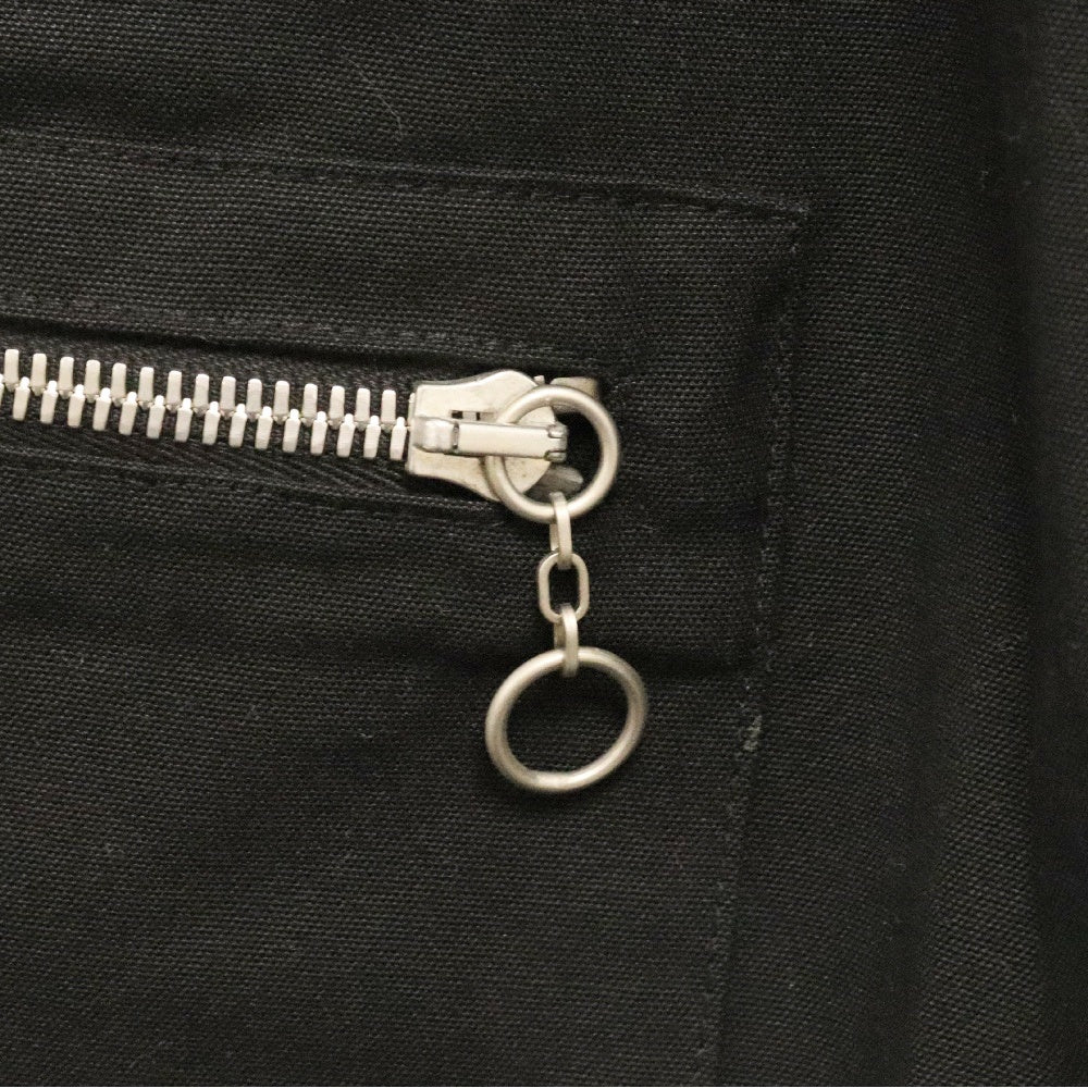 Maison Margiela 11(メゾンマルジェラ11) 17SS Chain Ditail At Zipped Pockets チェーンディテール ジップポケットパンツ ブラック S30KA0466