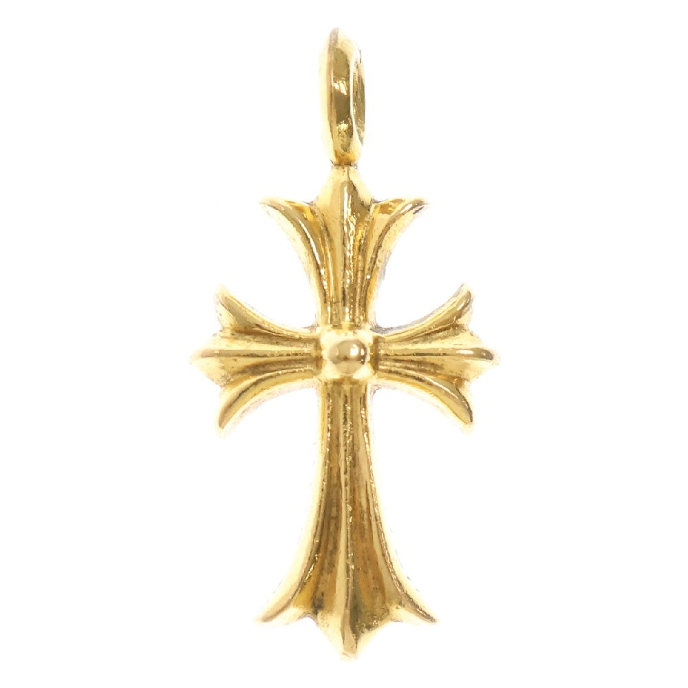 CHROME HEARTS(クロムハーツ) 22K TNY CRSF P/DIA タイニーファットクロス PAVEダイヤ ペンダントトップ ゴールド