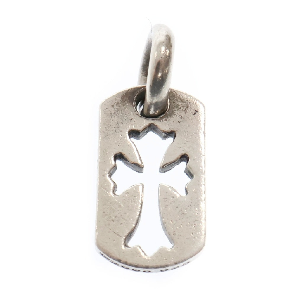 CHROME HEARTS(クロムハーツ) DT TNY CO CRS タイニーカットアウトクロスドッグタグ チャーム ペンダント