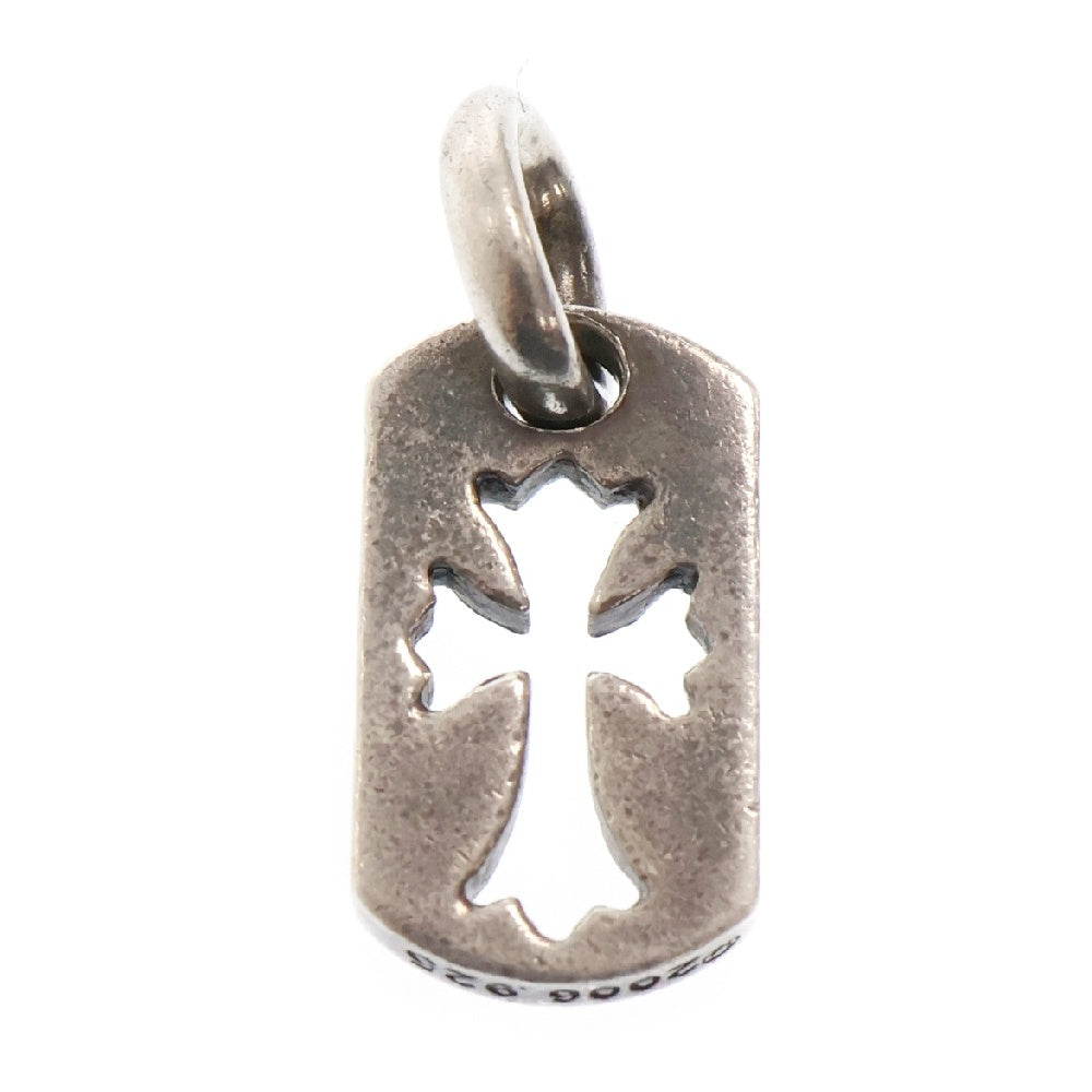 CHROME HEARTS(クロムハーツ) DT TNY CO CRS タイニーカットアウトクロスドッグタグ チャーム ペンダント