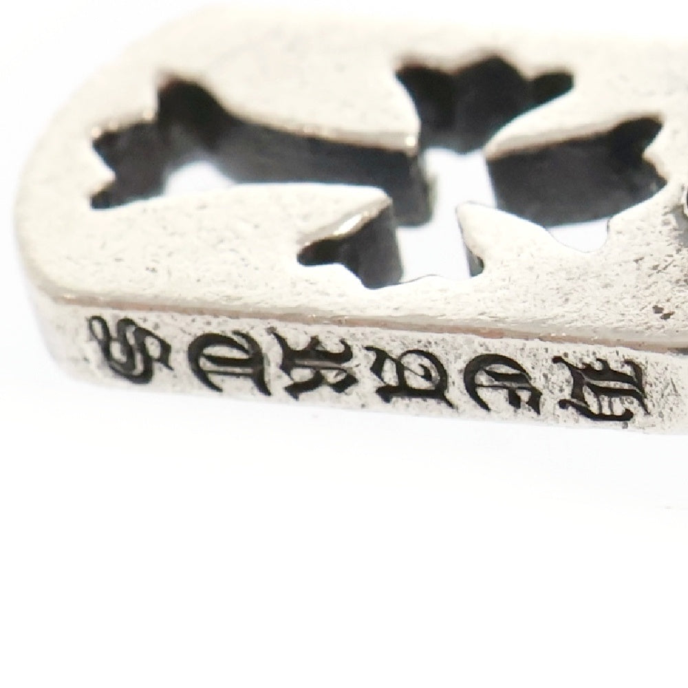 CHROME HEARTS(クロムハーツ) DT TNY CO CRS タイニーカットアウトクロスドッグタグ チャーム ペンダント