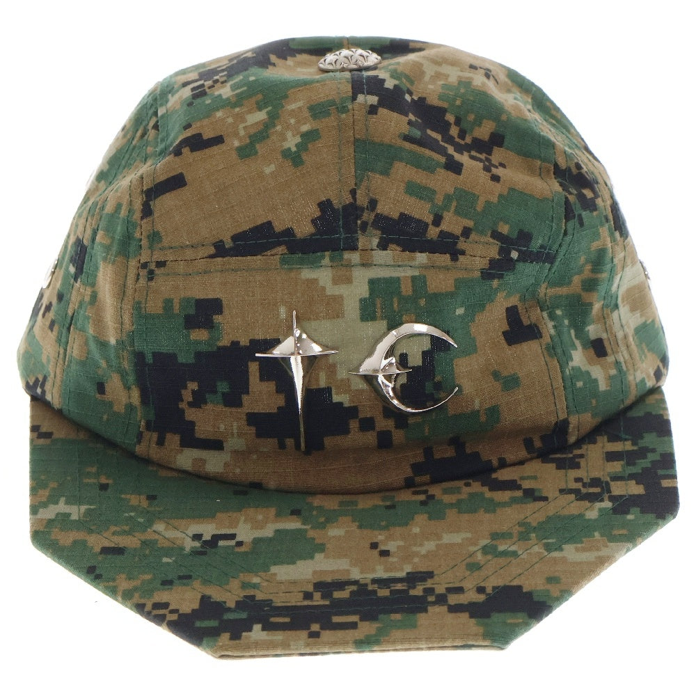 THUG CLUB(サグクラブ) 24AW TC ARMY CAP アーミーキャップ カモ柄 帽子 グリーン TC24AC2104