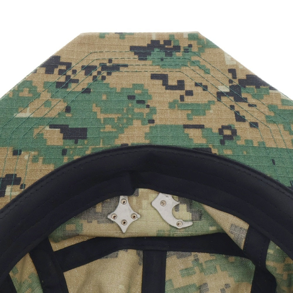 THUG CLUB(サグクラブ) 24AW TC ARMY CAP アーミーキャップ カモ柄 帽子 グリーン TC24AC2104