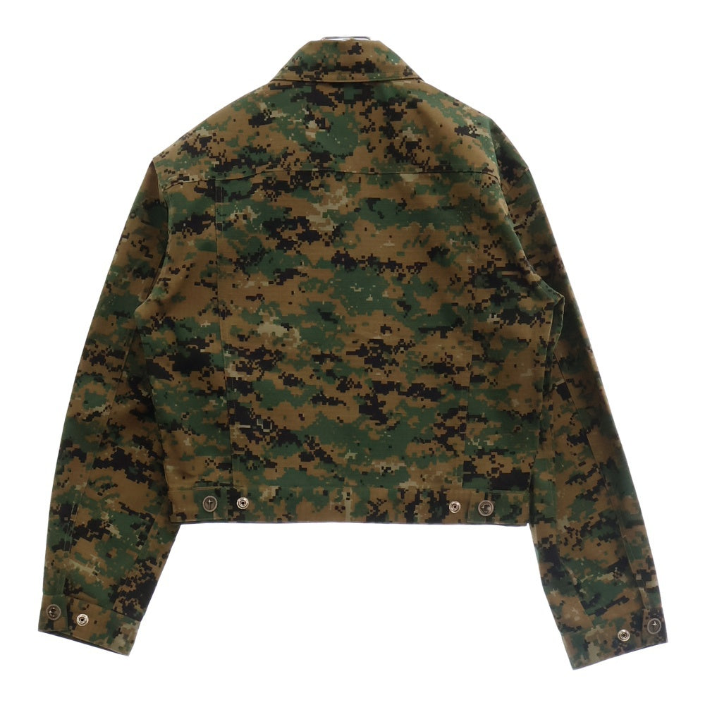 THUG CLUB(サグクラブ) 24AW TC Army Jacket カモ柄 アーミージャケット グリーン TC24JK2704