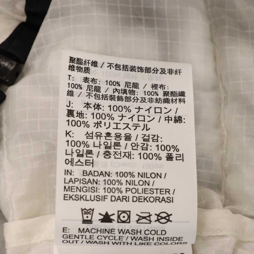 NIKE(ナイキ) 総柄ジップアップ中綿ジャケット ホワイト DD6607-010