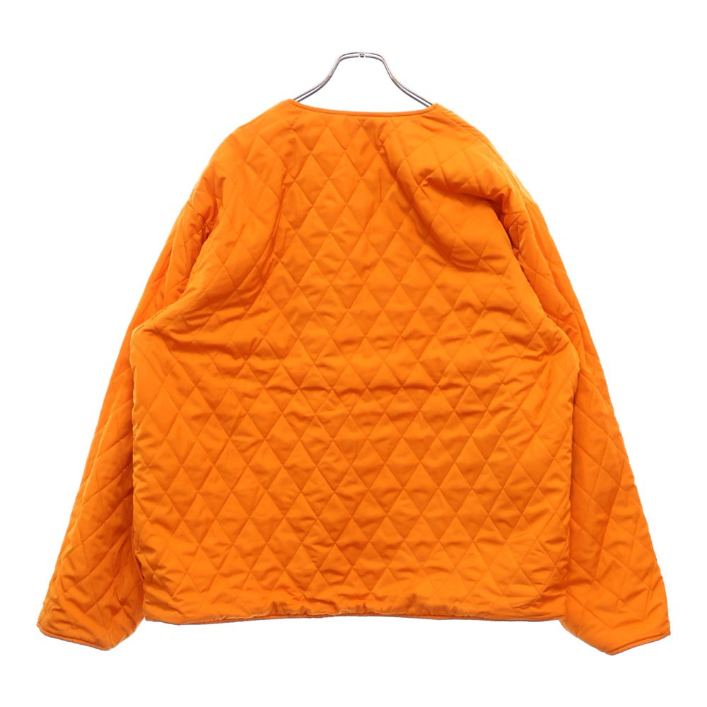 KITH(キス) キルティングリバーシブルデニムジャケット インディゴ/オレンジ