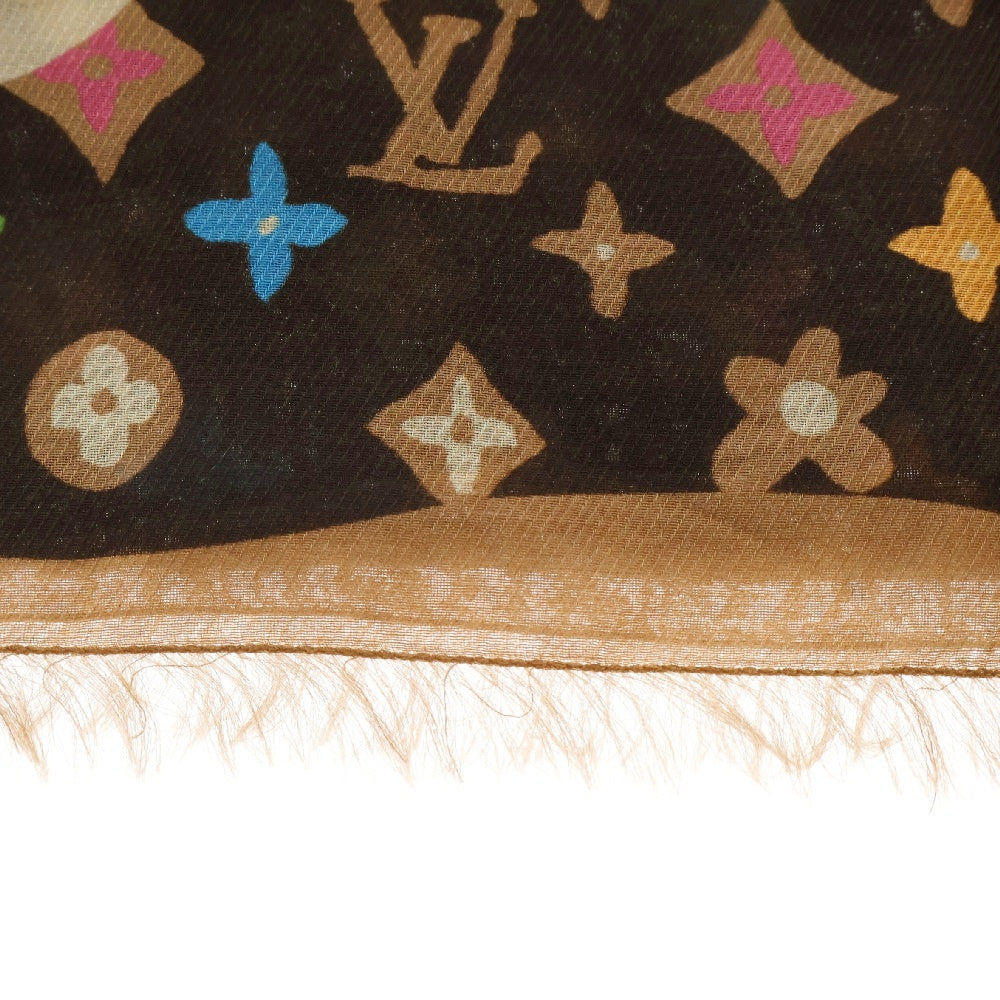 LOUIS VUITTON(ルイヴィトン) 24SS × タイラーザクリエイター モノグラム クレイジーストール スカーフ ブラウン M79794