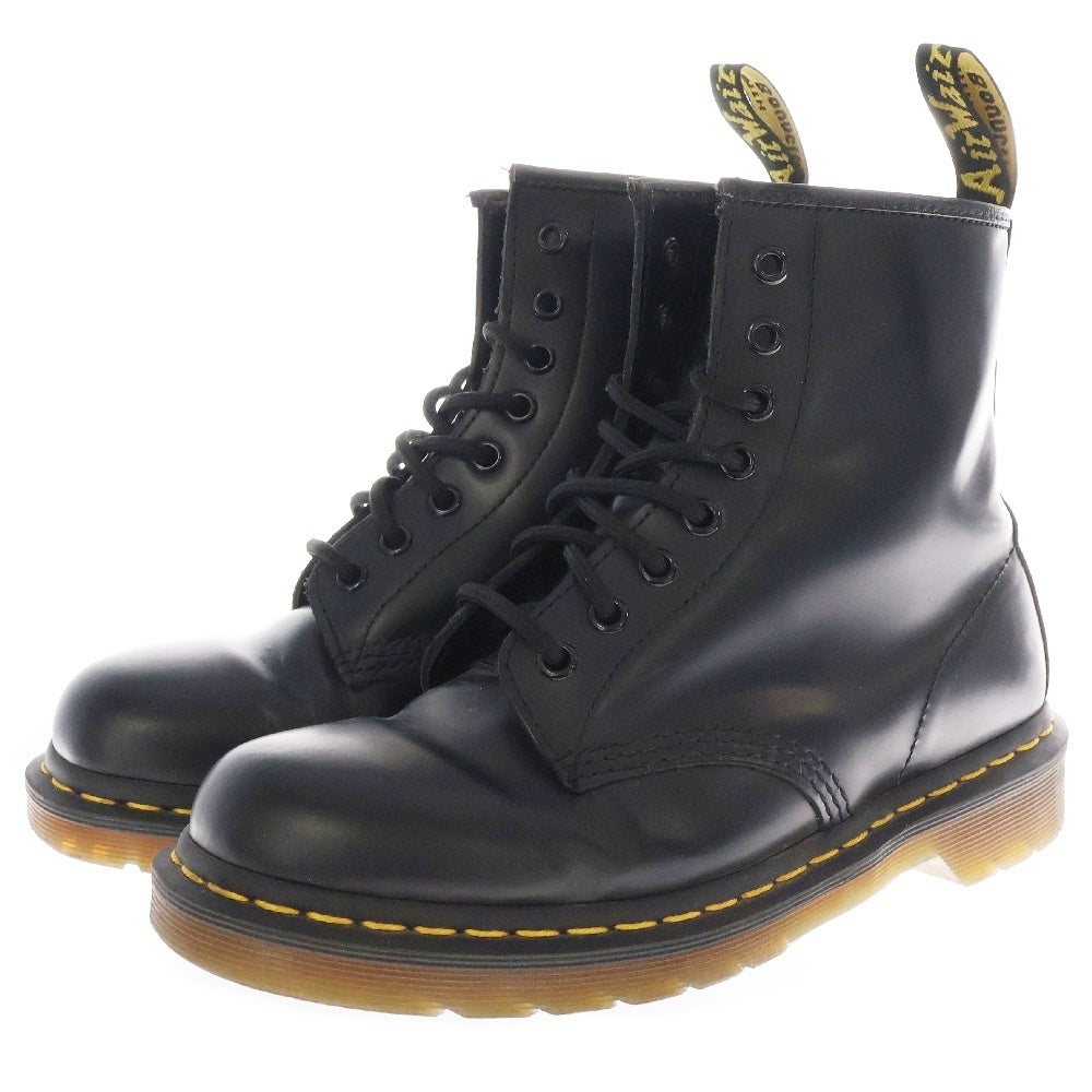 Dr.Martens(ドクターマーチン) 8HOLE レースアップレザーブーツ ブラック EC005 レディース