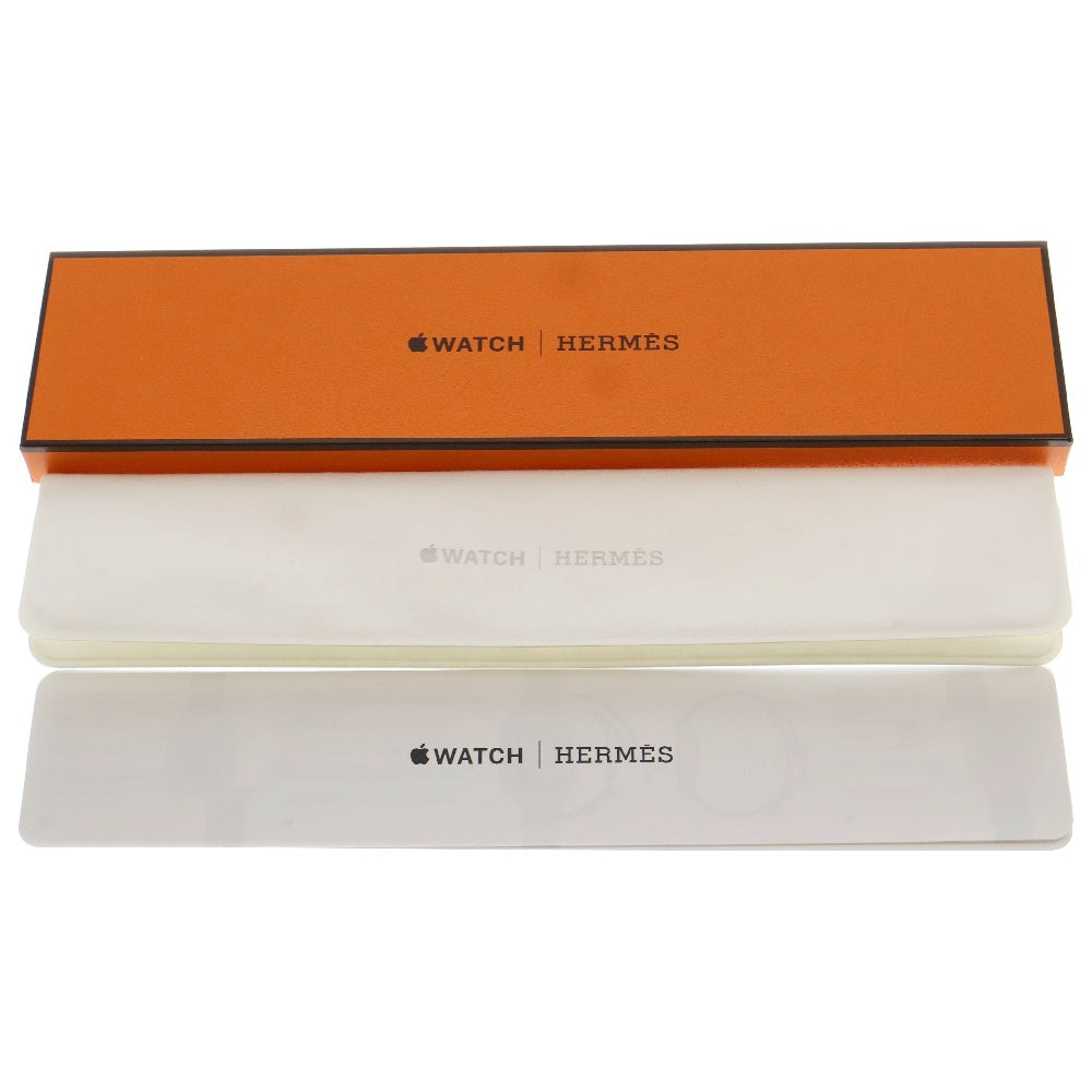 HERMES(エルメス) 41mm シンプルトゥール キリム SS ラバーアップルウォッチベルト ブラック
