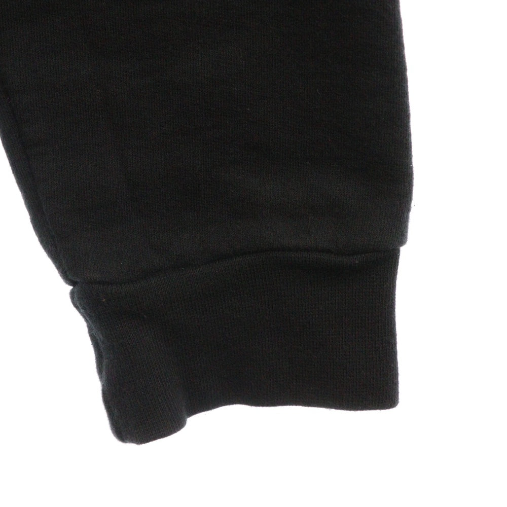 CHROME HEARTS(クロムハーツ) SWTSHRT PLVR ネックロゴプリントスウェット クルーネックトレーナー ブラック