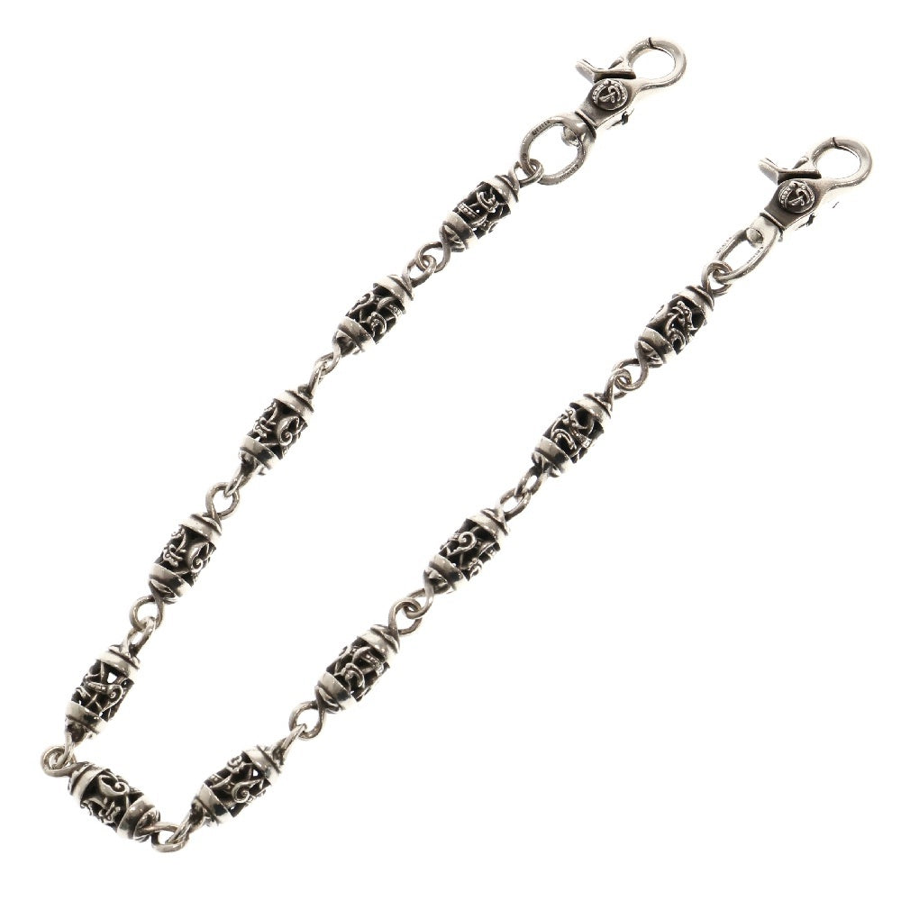 CHROME HEARTS(クロムハーツ) WALLET CHAIN CELTIC ROLLER 2CLIP LONG ウォレットチェーン ケルティック ローラー 2クリップ ロング