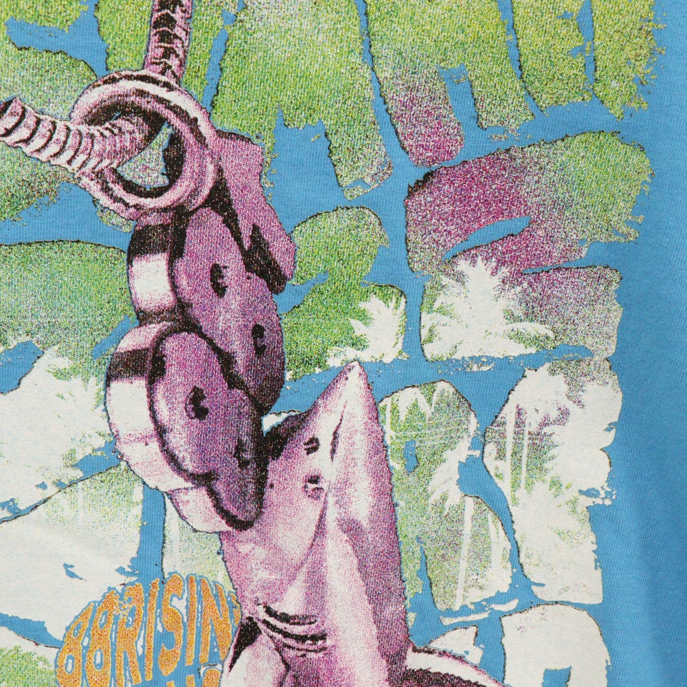 AMBUSH(アンブッシュ) フロントプリント 半袖Tシャツ カットソー ブルー 12114226