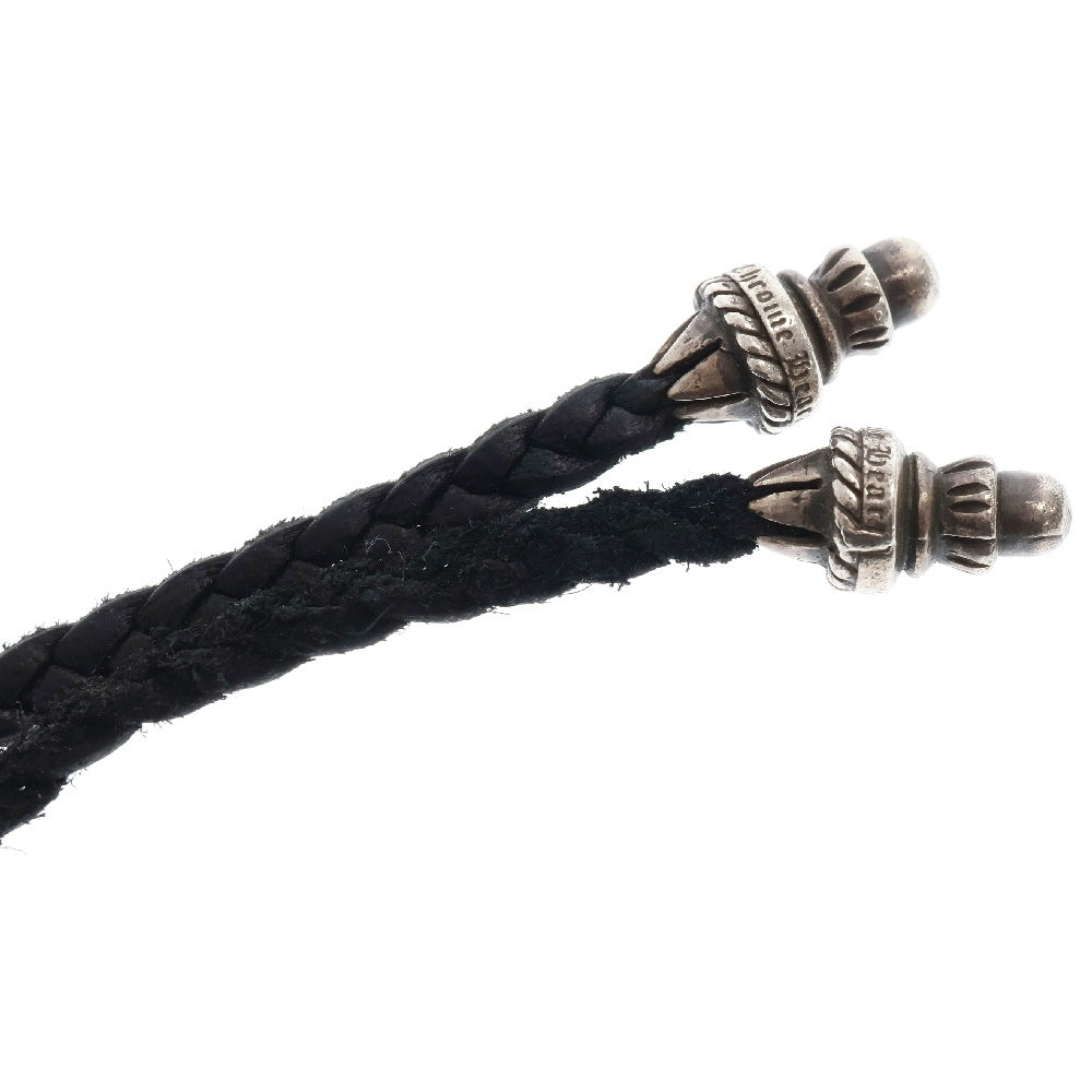 CHROME HEARTS(クロムハーツ) CH CRS SMLスモールCHクロス BC ボロチップブレイド ネックレス シルバー BCA220