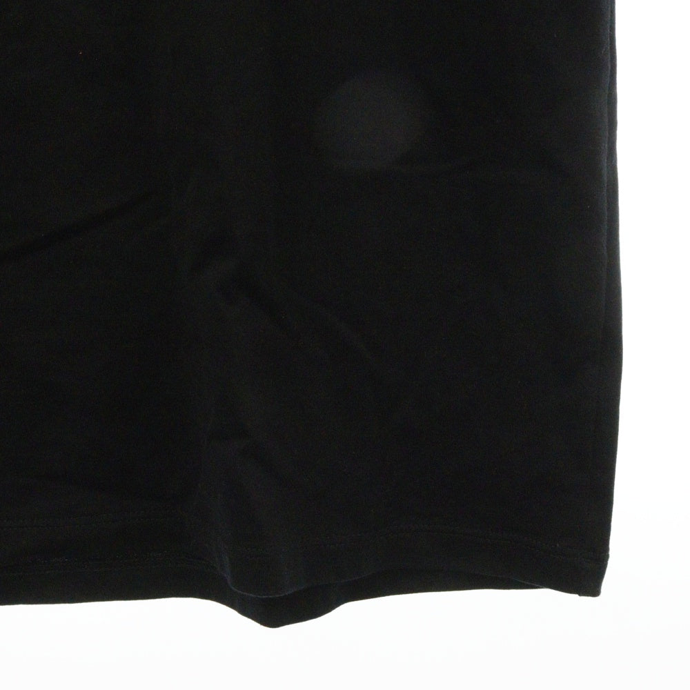 CELINE(セリーヌ) 22AW BOY DOLL ラインストーンロゴプリント 半袖Tシャツ カットソー ブラック 2X59C671Q